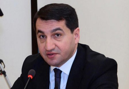 Hikmət Hacıyev: XXI əsrdə Azərbaycan xalqı hələ də Ermənistanın yürütdüyü işğal siyasətindən əziyyət çəkir