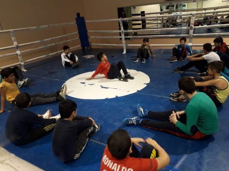 Sumqayıt boksçuları - FOTO/VIDEO