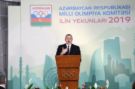 İlham Əliyev 2019-cu ilin idman yekunlarına həsr olunan mərasimdə iştirak etdi - YENİLƏNİB+FOTO İlham Əliyev 2019-cu ilin idman yekunlarına həsr olunan mərasimdə iştirak etdi - YENİLƏNİB+FOTO