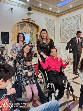 Fiziki məhdudiyyətli uşaqlar üçün xeyriyyə tədbiri keçirildi Fiziki məhdudiyyətli uşaqlar üçün xeyriyyə tədbiri keçirildi