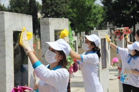 Qazax gənclərindən 26 iyun - Silahlı Qüvvələr Günü münasibətilə nümunəvi addım - FOTO