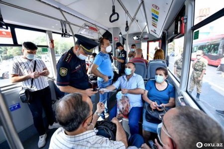Karantin günlərində polislərin gərgin iş rejimi