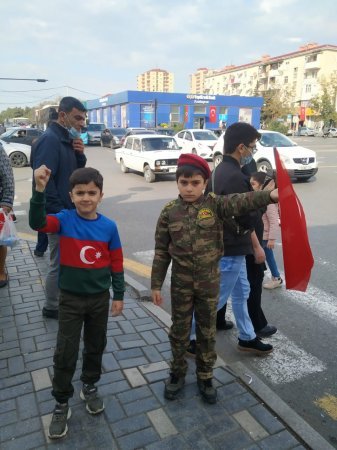 Sumqayıtlıların qələbə sevinci- FOTO Sumqayıtlıların qələbə sevinci- FOTO